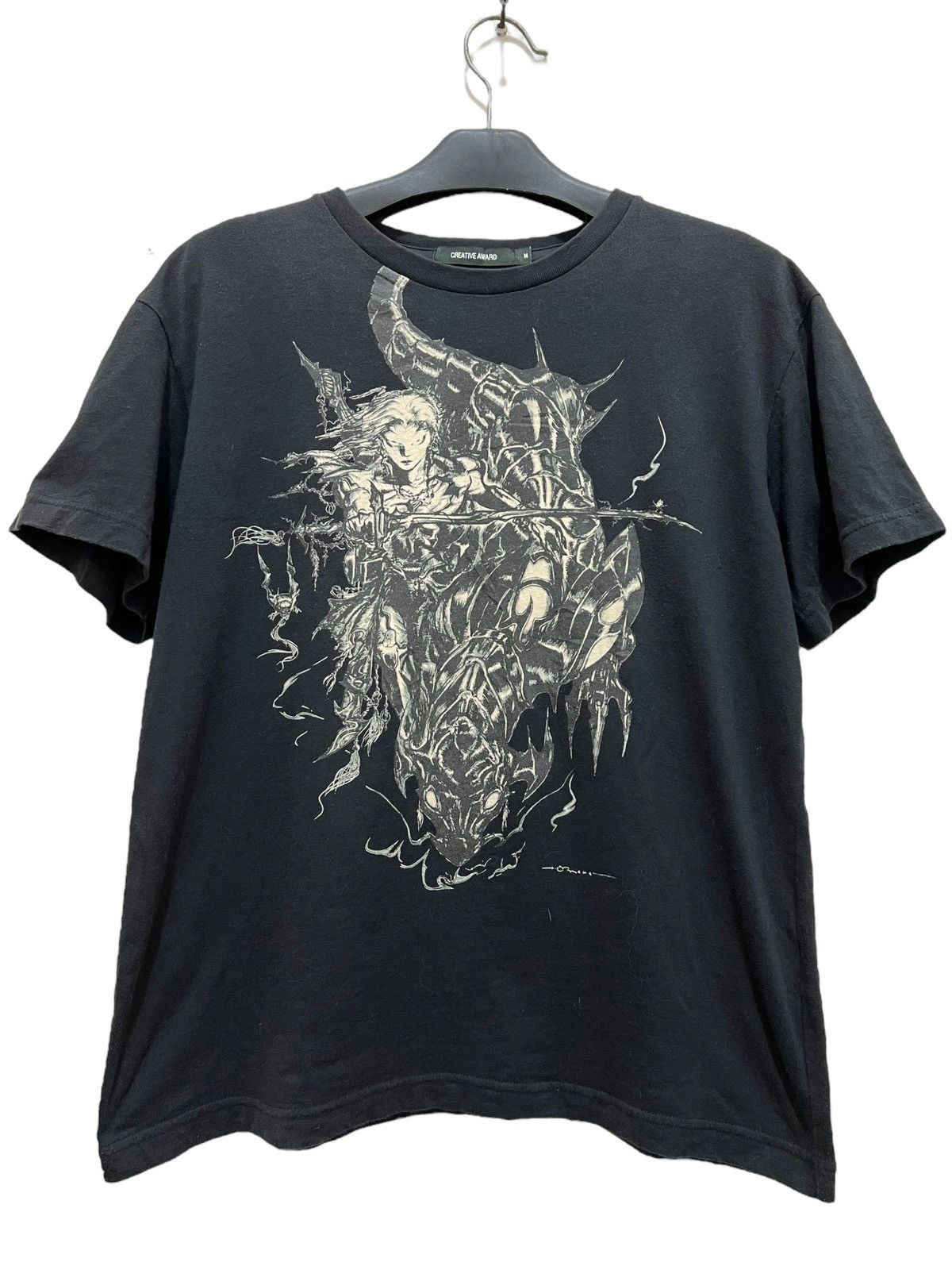 Japanese Brand X Vintage Vintage Yoshitaka Amano Final Fantasy Creative Award Tee Hoodie, Sweatshirt | PodTeesHub.com