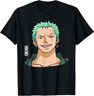 Anime Zoro Roronoa Oversized Portrait T-Shirt
