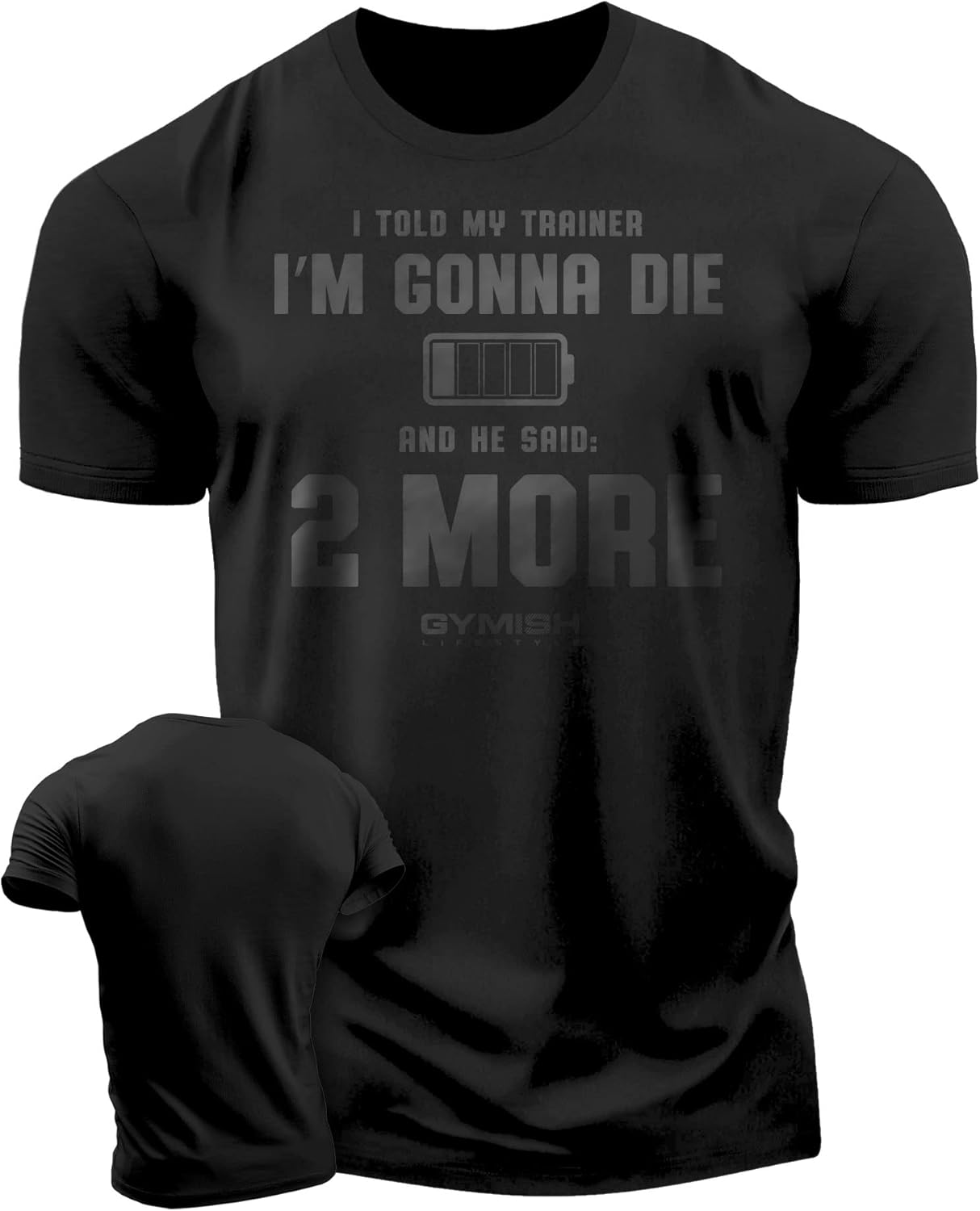 2 More Workout Shirts for Men, Motivational T-Shirt for Gym