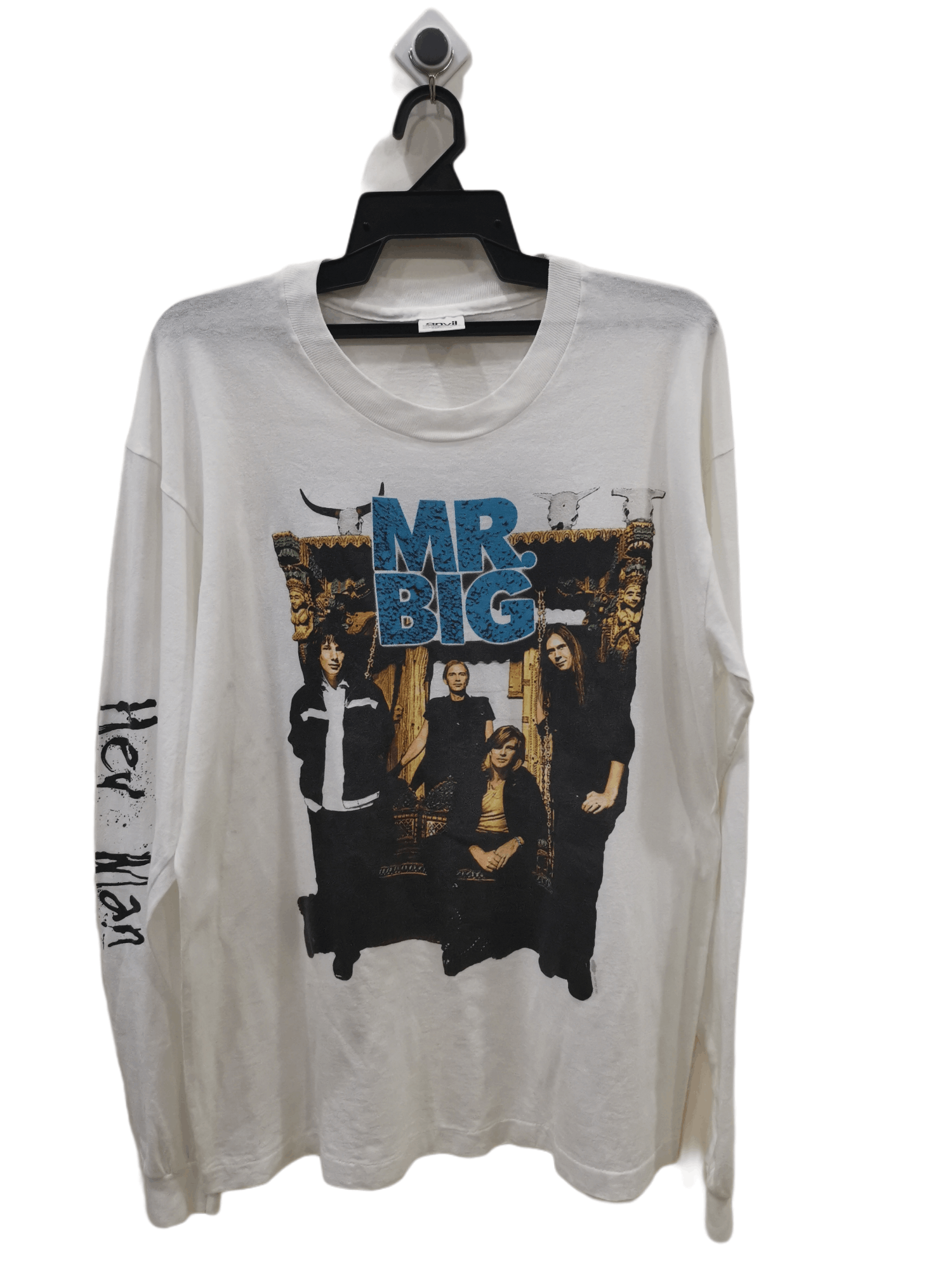 Vintage Band Tees Steals Vintage Mr Big Shirt Rock Band Hoodie, Sweatshirt | PodTeesHub.com