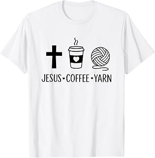 Jesus Coffee and Yarn T-Shirt