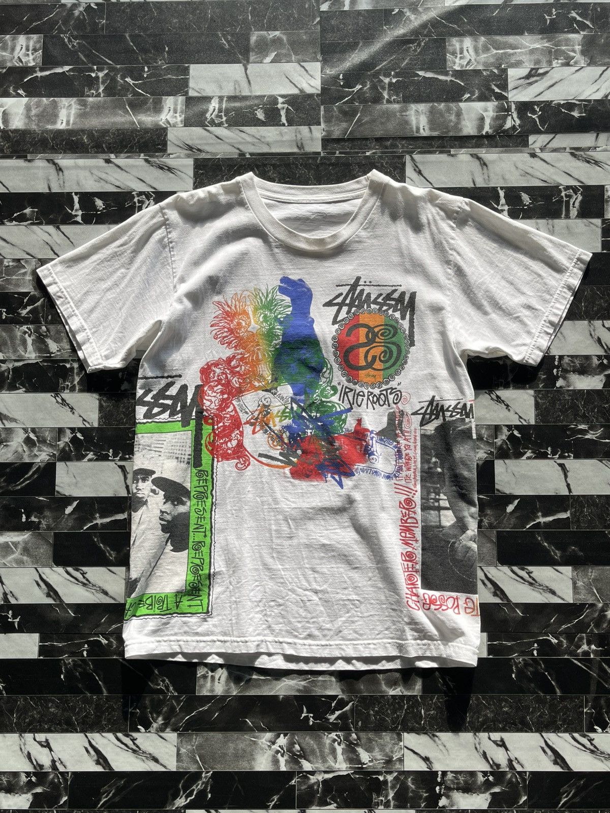 Vintage Stussy Streetwear All Overprint T-Shirts, Hoodie, Sweatshirt | PodTeesHub.com