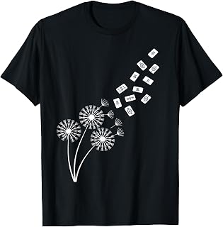 Cool Mahjong Art for Men Women Mahjong Player Mahjongg Fan T-Shirt