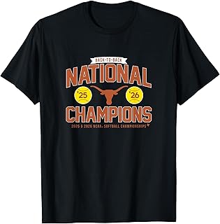 Texas Softball - Back-to-Back NCAA Champions Classic T-Shirt