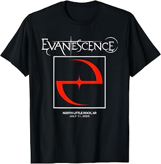 Evanescence 2026 World Tour North Little Rock T-Shirt