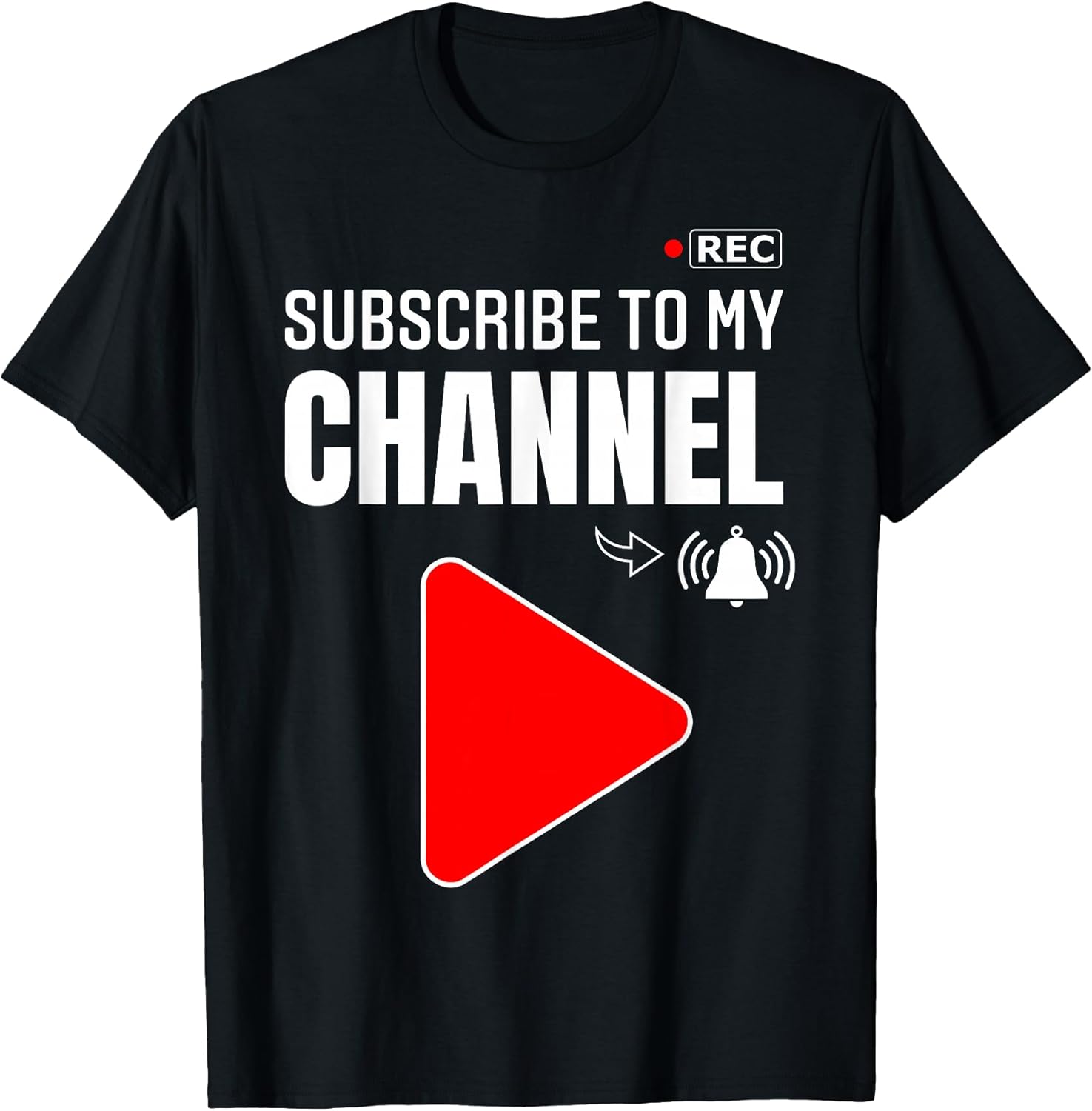 Subscribe to My Channel Tee Motivation Social Media Studio T-Shirt
