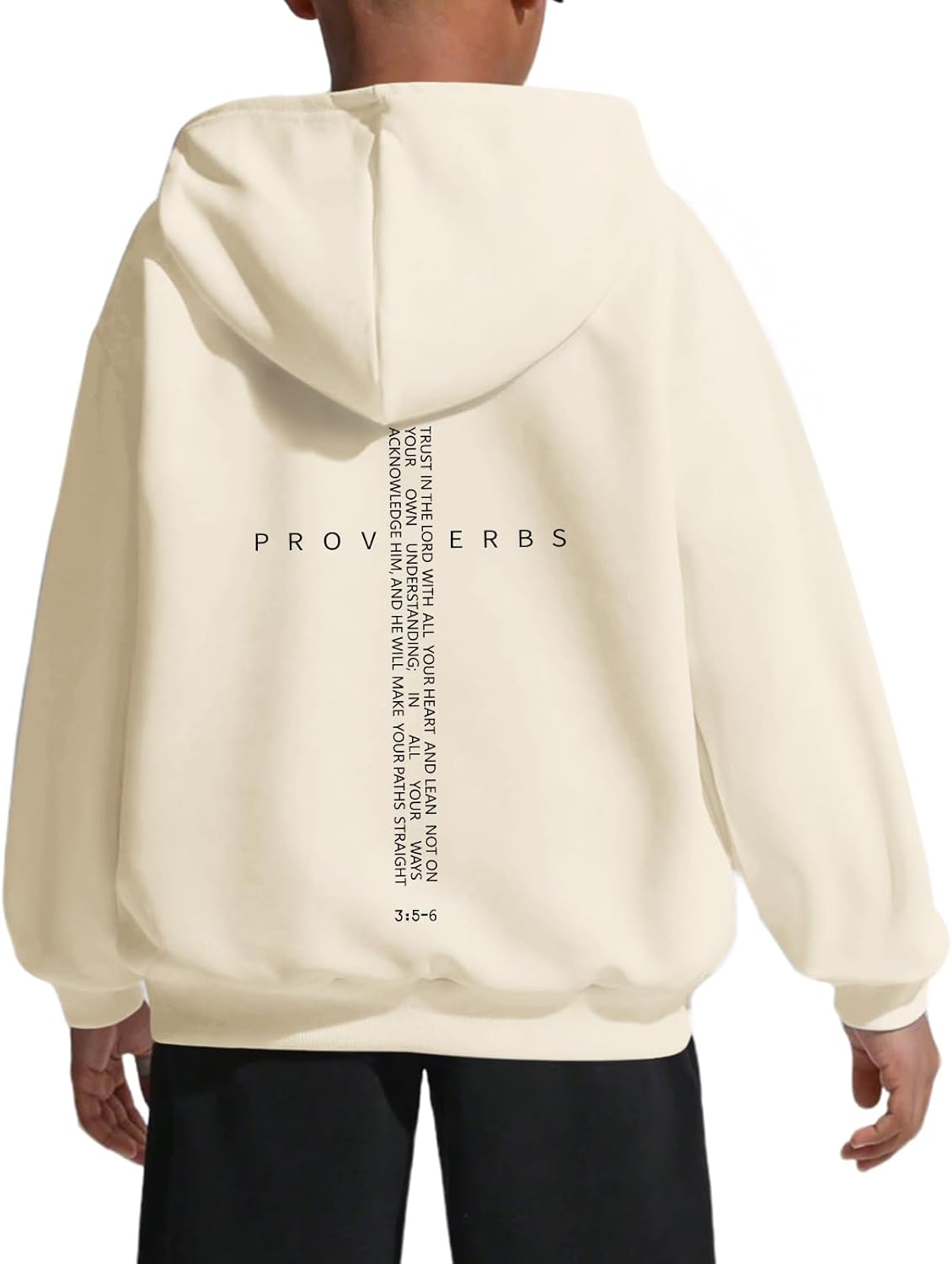 Christian Hoodies for Kids Boys Religious Jesus Hoodie Faith Cross Sweatshirts Vintage Bible Verse Graphic Pullovers