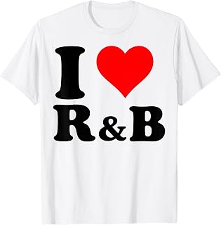 Vintage I Love R&B Vibes Gifts for Men Women Girl Boy T-Shirt