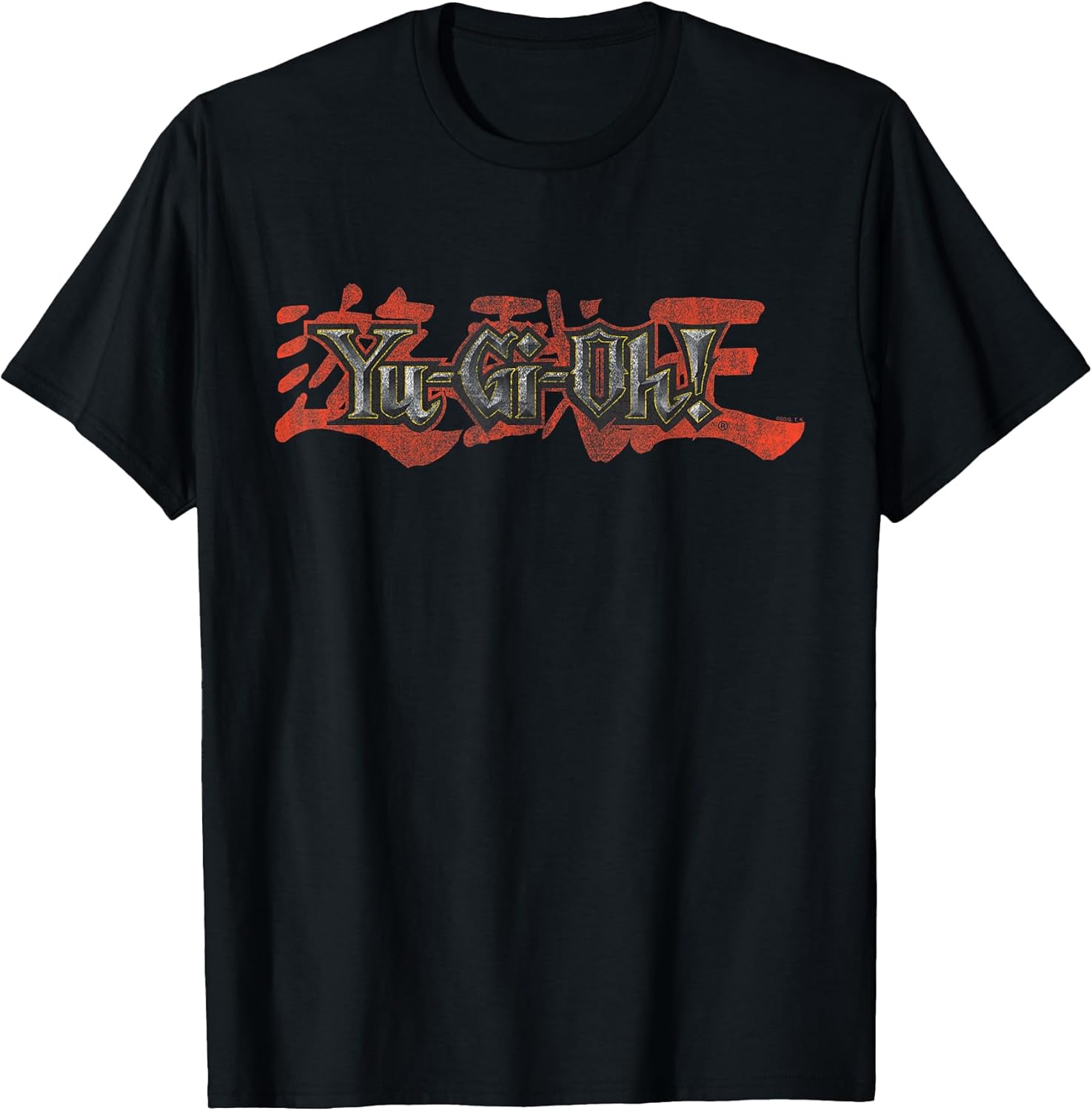 Duel Monsters Retro Distressed Show Logo Anime T-Shirt