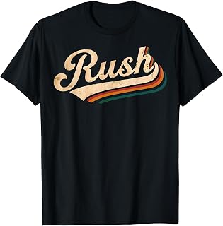 Vintage Rush Name Classic Gifts for Men Women Kid T-Shirt