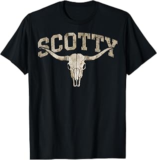 Vintage Classic Scotty Name Gift for Men Women T-Shirt