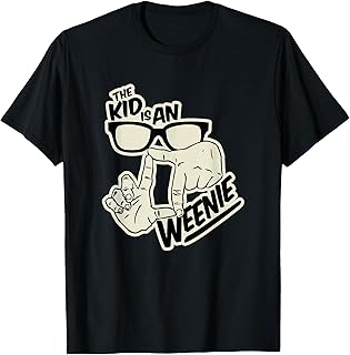 The Sandlot Kid is an Weenie Hand Glasses T-Shirt