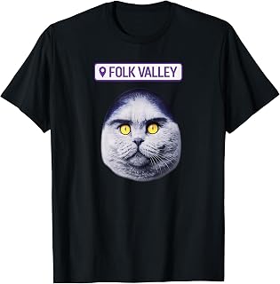 Folk Valley Cat Meme T-Shirt