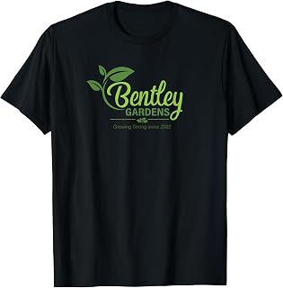 Growing Strong Since 2002 Garden Nursery Logo Design T-Shirt