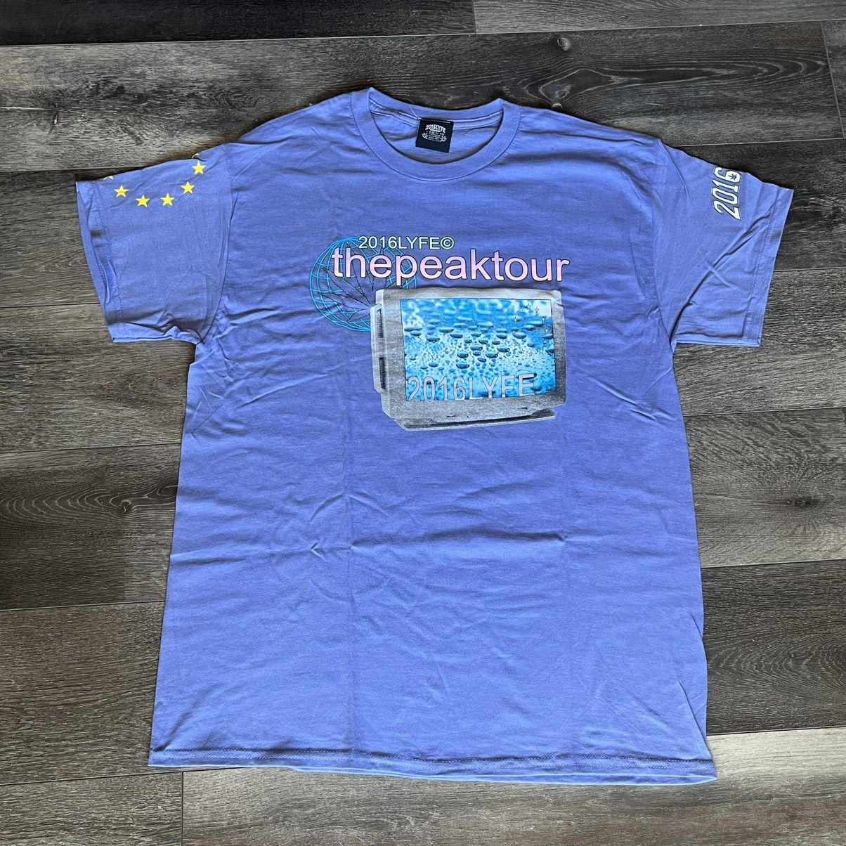 Sad Boys Smokedope2016 2016lyfe Europe Eu The Peak Tour Tee Shirt Hoodie, Sweatshirt | PodTeesHub.com