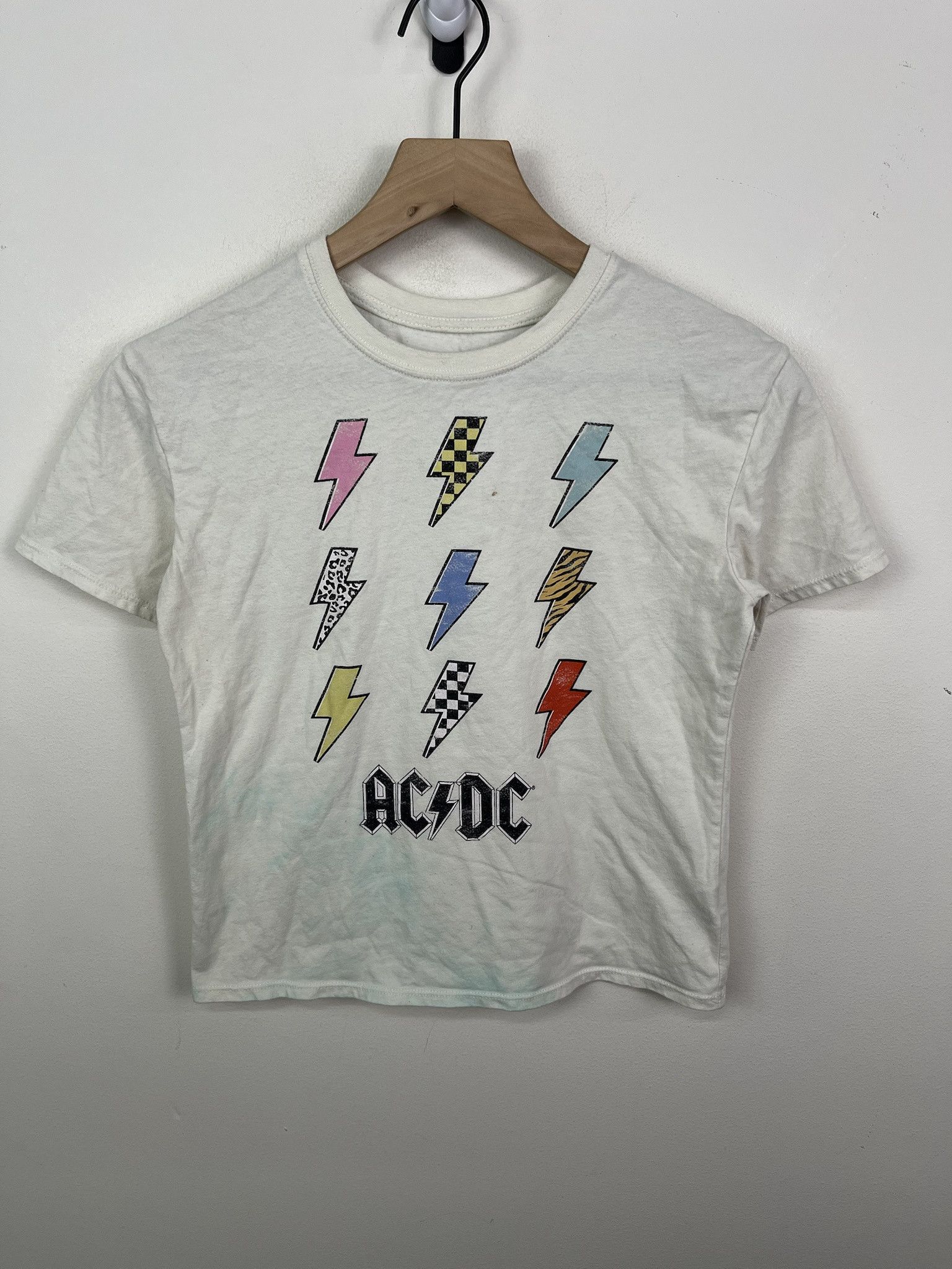 Vintage Acdc Retro Band Baby Size Xs T-Shirts, Hoodie, Sweatshirt