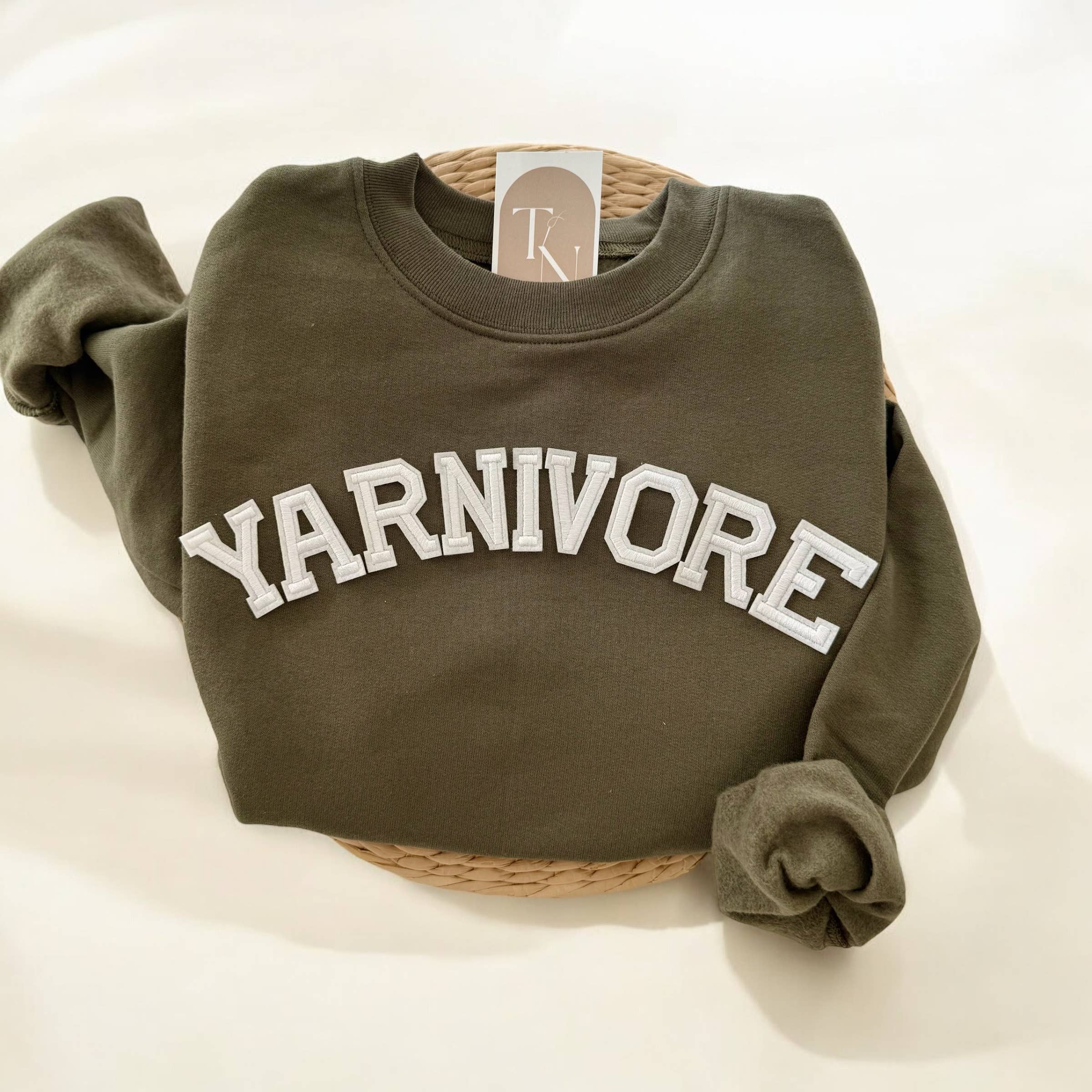 Yarnivore Sweatshirt, Craft Store Supplies Merch T-Shirts, Hoodie | PodTeesHub.com