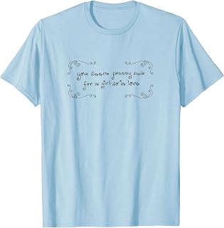 Official Olivia Rodrigo You Seem So in Love T-Shirt