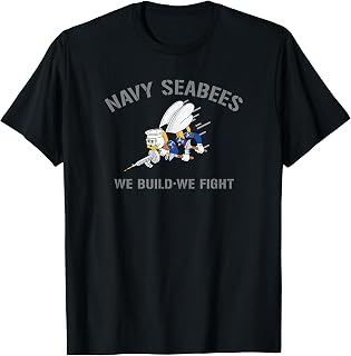 Navy Seabees WE Build - WE Fight T-Shirt