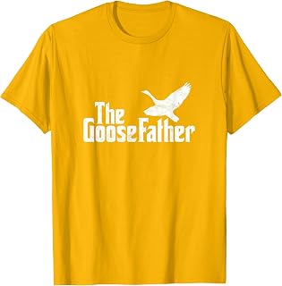The Goosefather Goose Father Canada Geese Bird Watcher T-Shirt