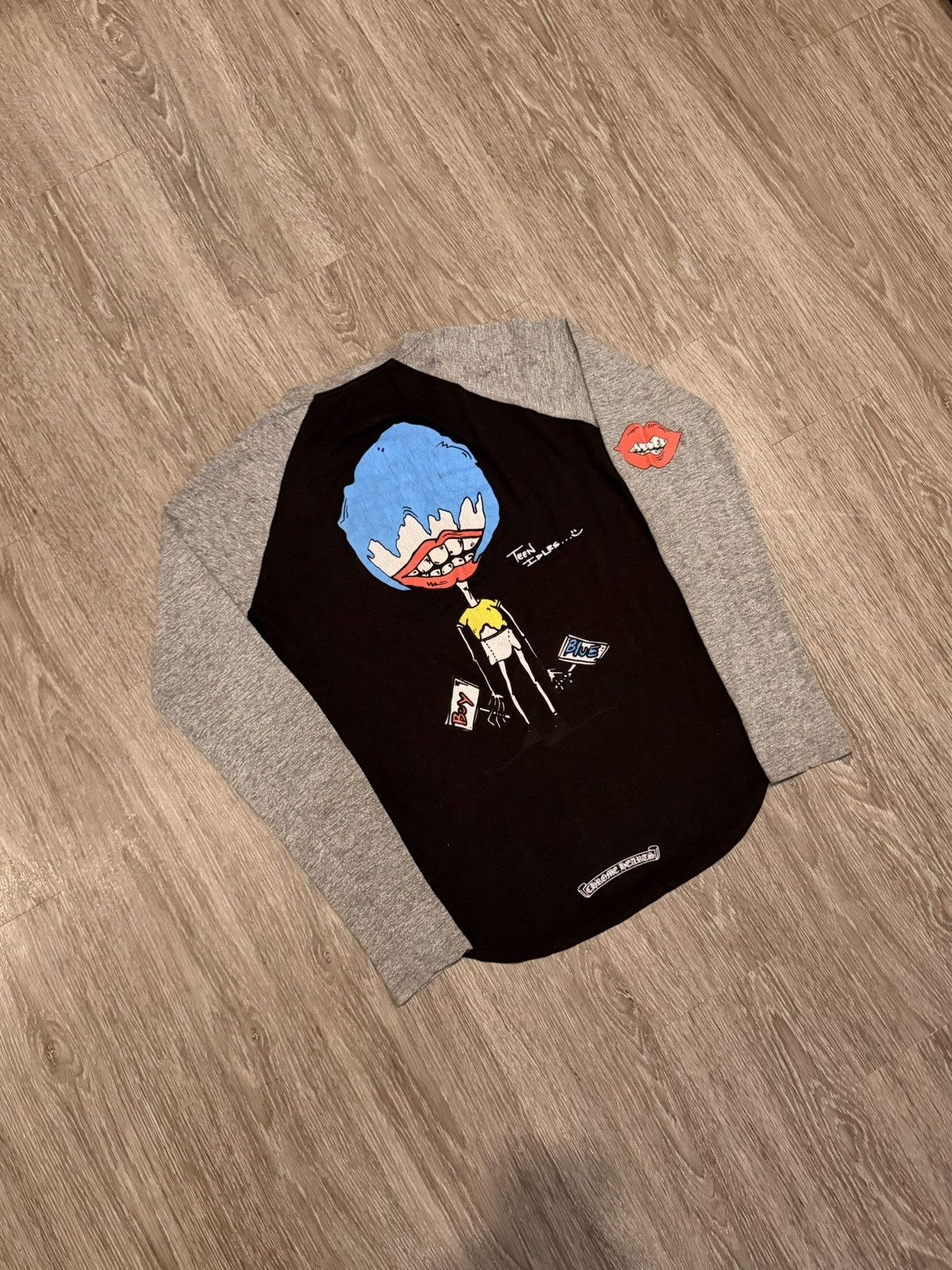 Hearts Chrome Hearts Matty Boy Teen Idles Baseball Long Sleeve Tee Hoodie, Sweatshirt | PodTeesHub.com