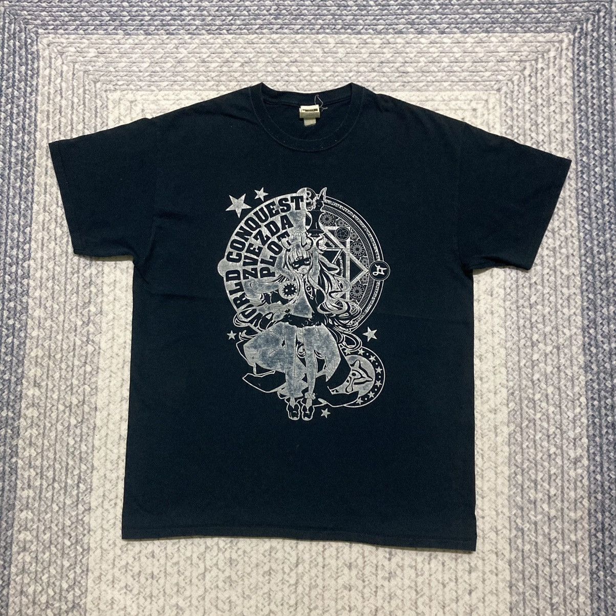Japanese Brand Rare World Conquest Zvezda Plot Anime Tees Hoodie, Sweatshirt | PodTeesHub.com