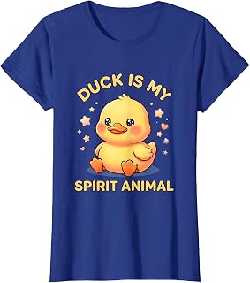 Duck Is My Spirit Animal Funny Duck Lover Design T-Shirt