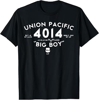 Big Boy 4014 Union Pacific Steam Engine Railroad T-Shirt