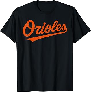 Retro Oriole Tee Cute Oriole Gifts Women Men Kids Boys Girls T-Shirt