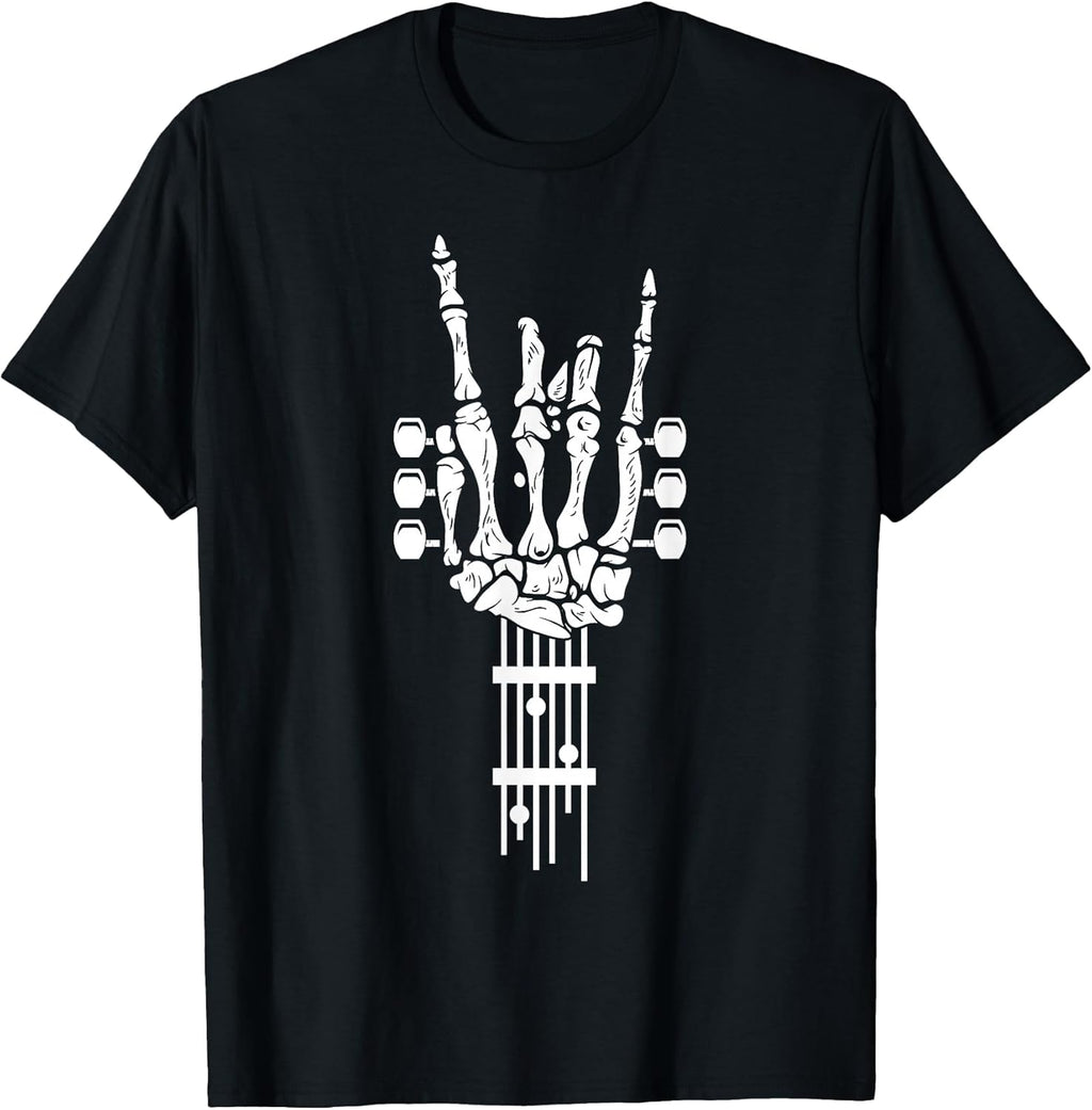 Rock and Roll Punk Rock Band Concert Guitar Accessories Gift T-Shirt