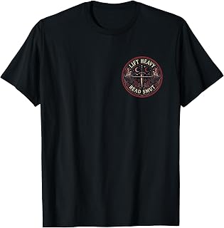 Lift Heavy Read Smut Bookish Book Lover Romantasy Gym T-Shirt