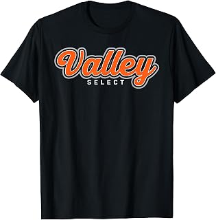 Valley Select Lax Script Logo Dark T-Shirt