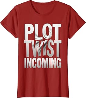 Plot Twist Incoming Funny Teen Boy Design T-Shirt