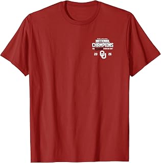Oklahoma Sooners National Champs 2026 Baseball CWS Bracket T-Shirt