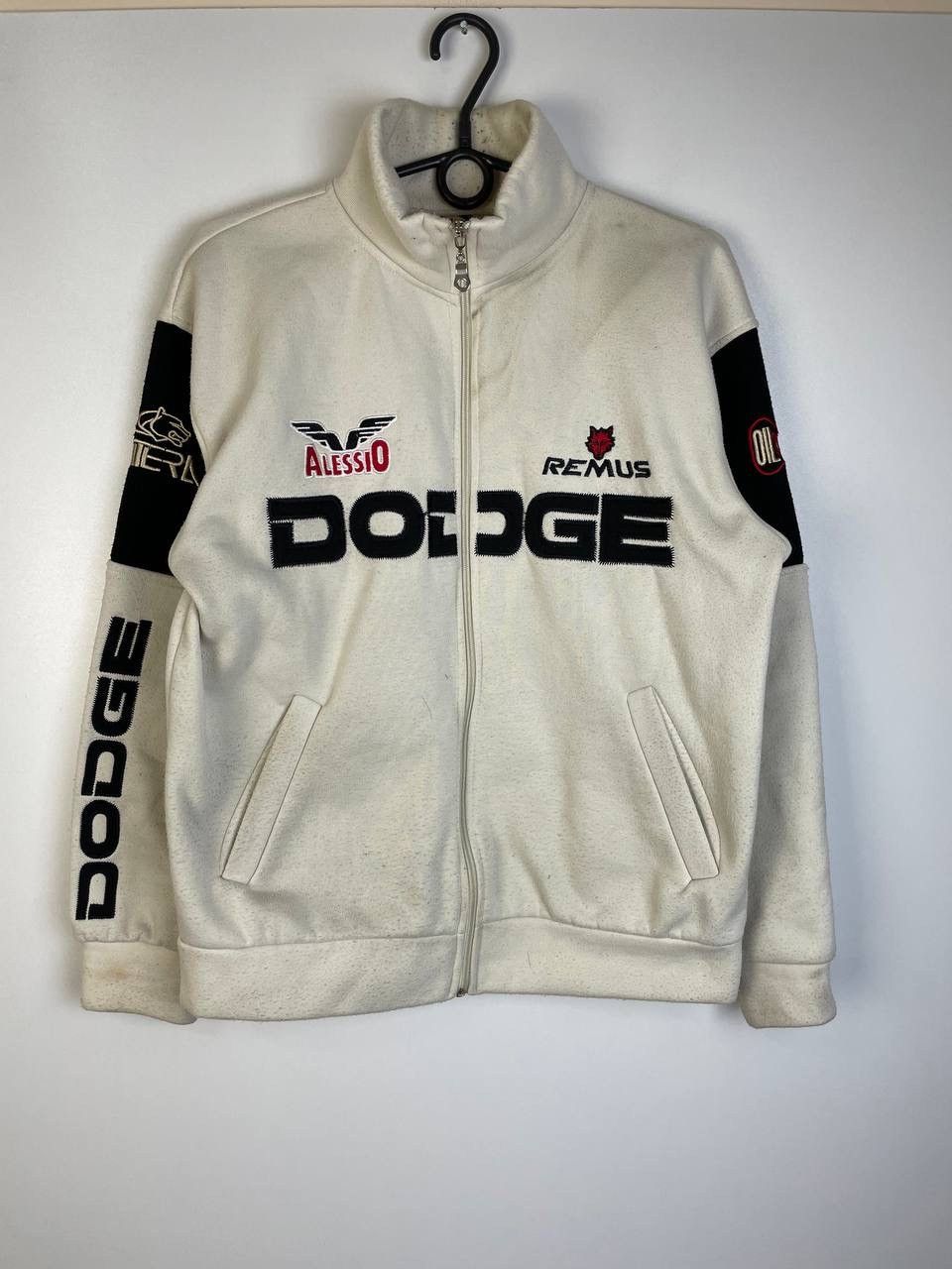 Dodge Racing Vintage Zip Hoodie Size M T-Shirts, Sweatshirt | PodTeesHub.com