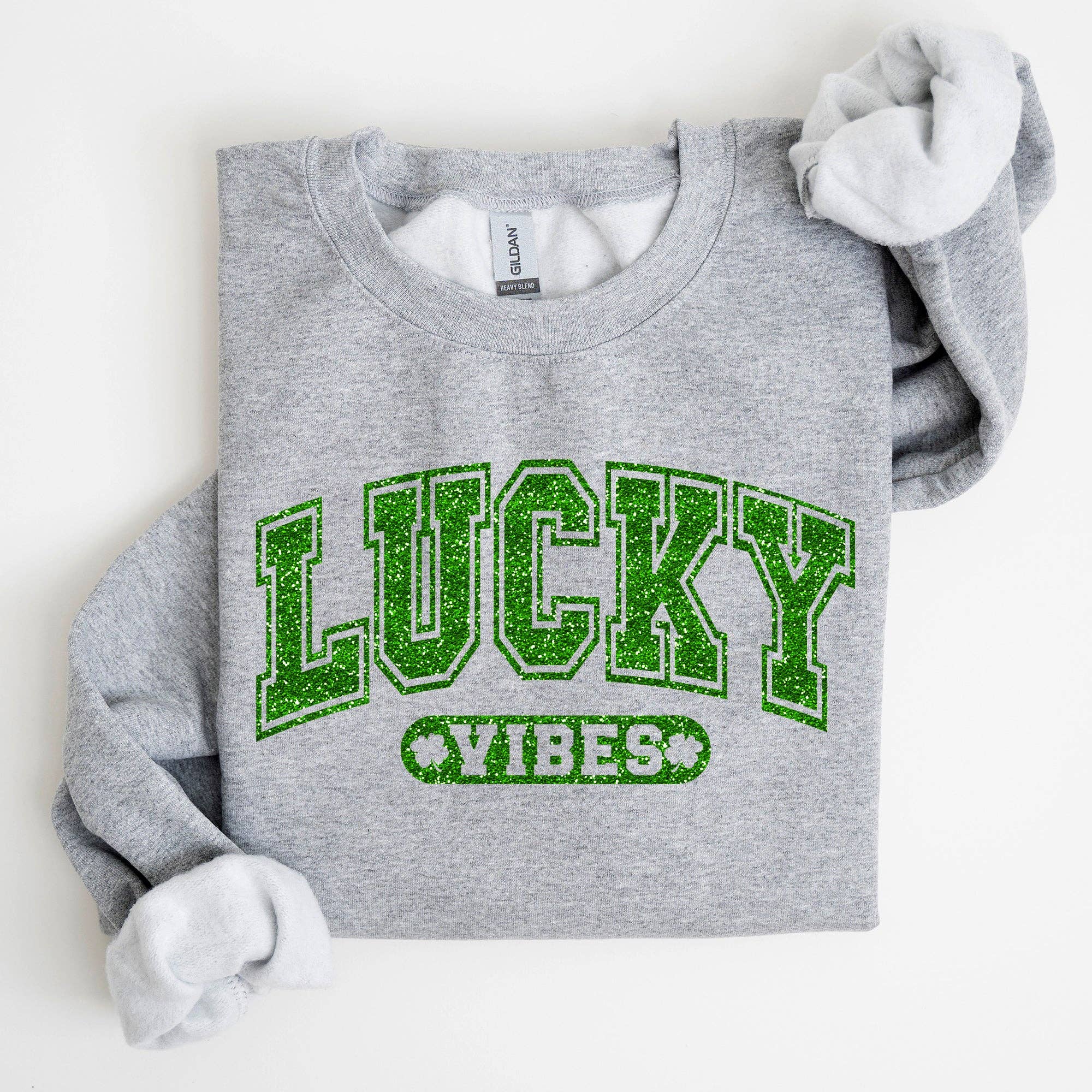 Lucky Vibes, Retro, Vintage, St Patrick's Day Sweatshirt T-Shirts, Hoodie | PodTeesHub.com