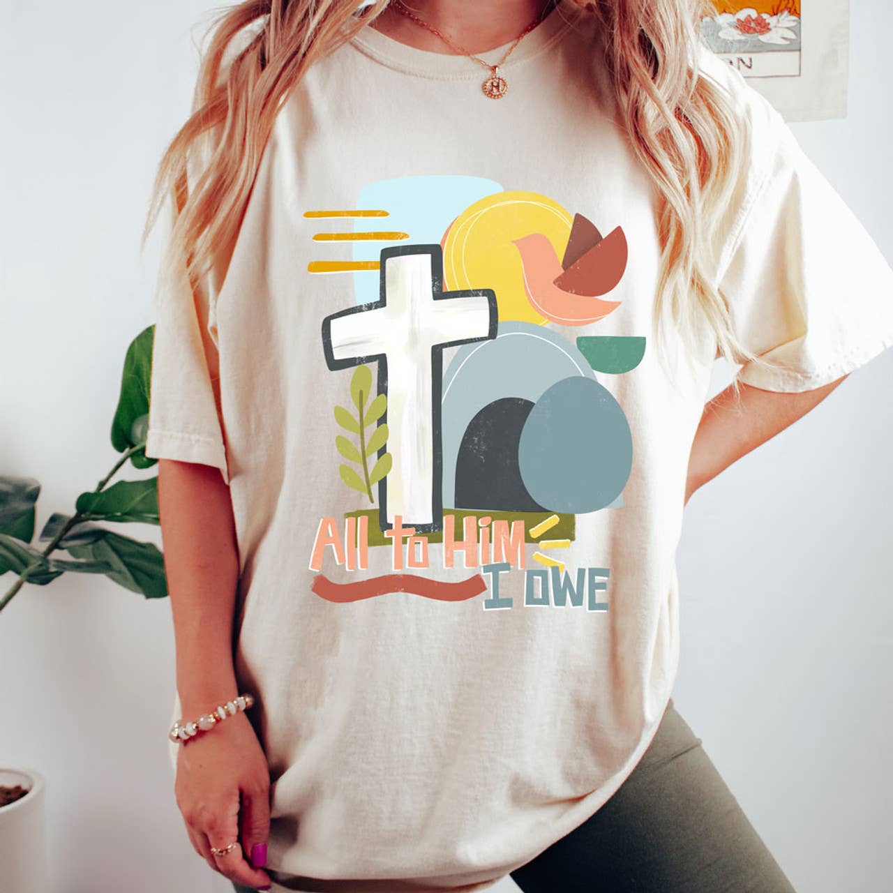 All To Him I Owe Tee Hoodie, Sweatshirt | PodTeesHub.com
