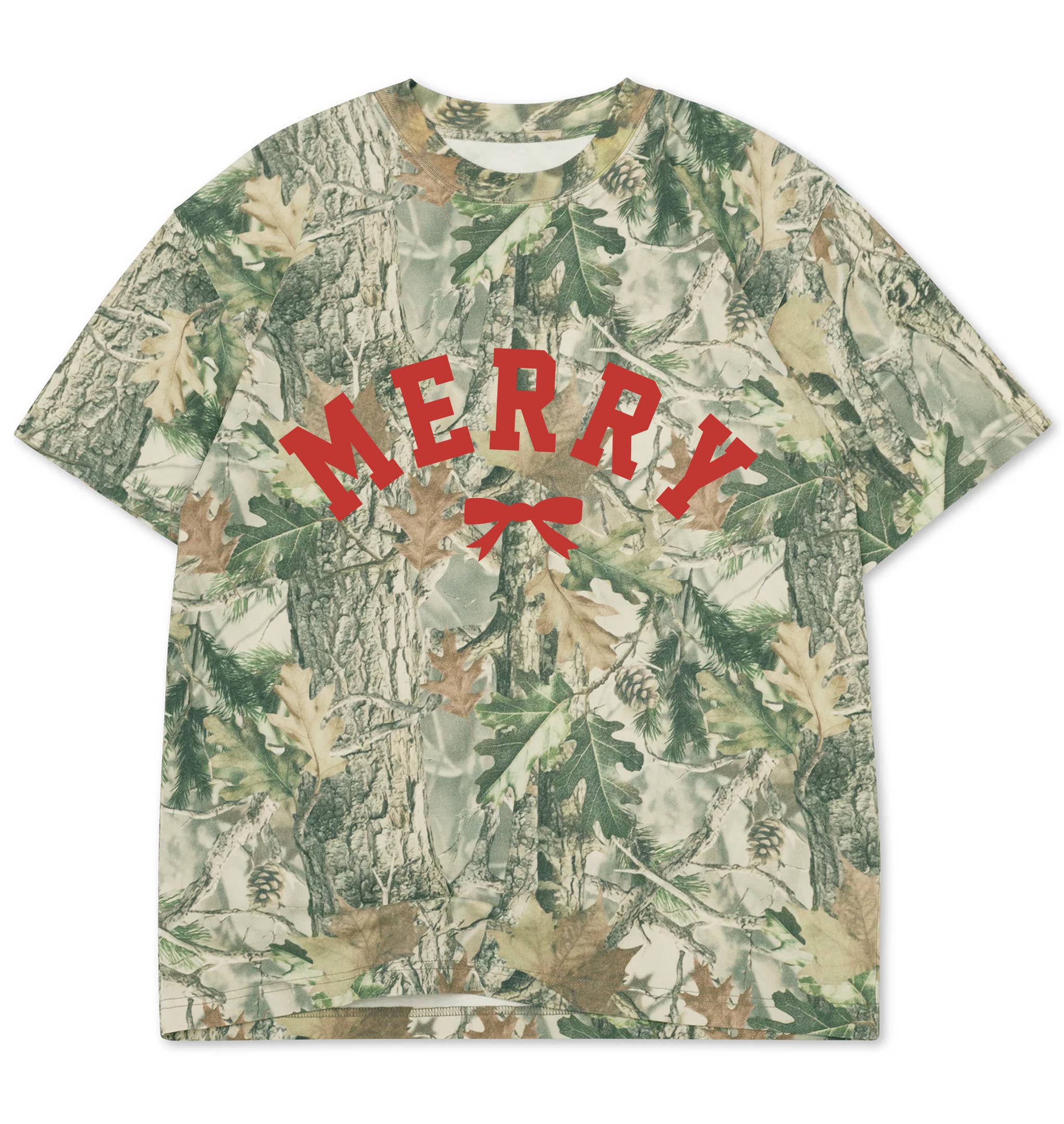 Children's Merry Bow Camo Tee Hoodie, Sweatshirt | PodTeesHub.com