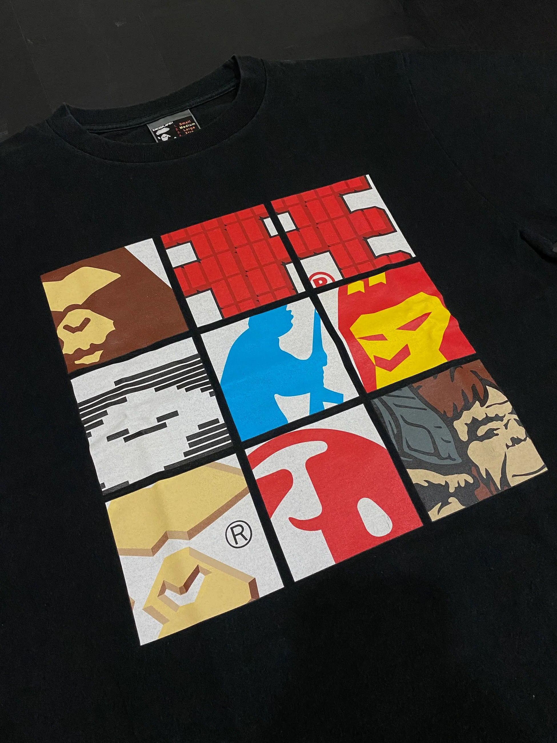 Bape Retro Logos Tee Hoodie, Sweatshirt | PodTeesHub.com