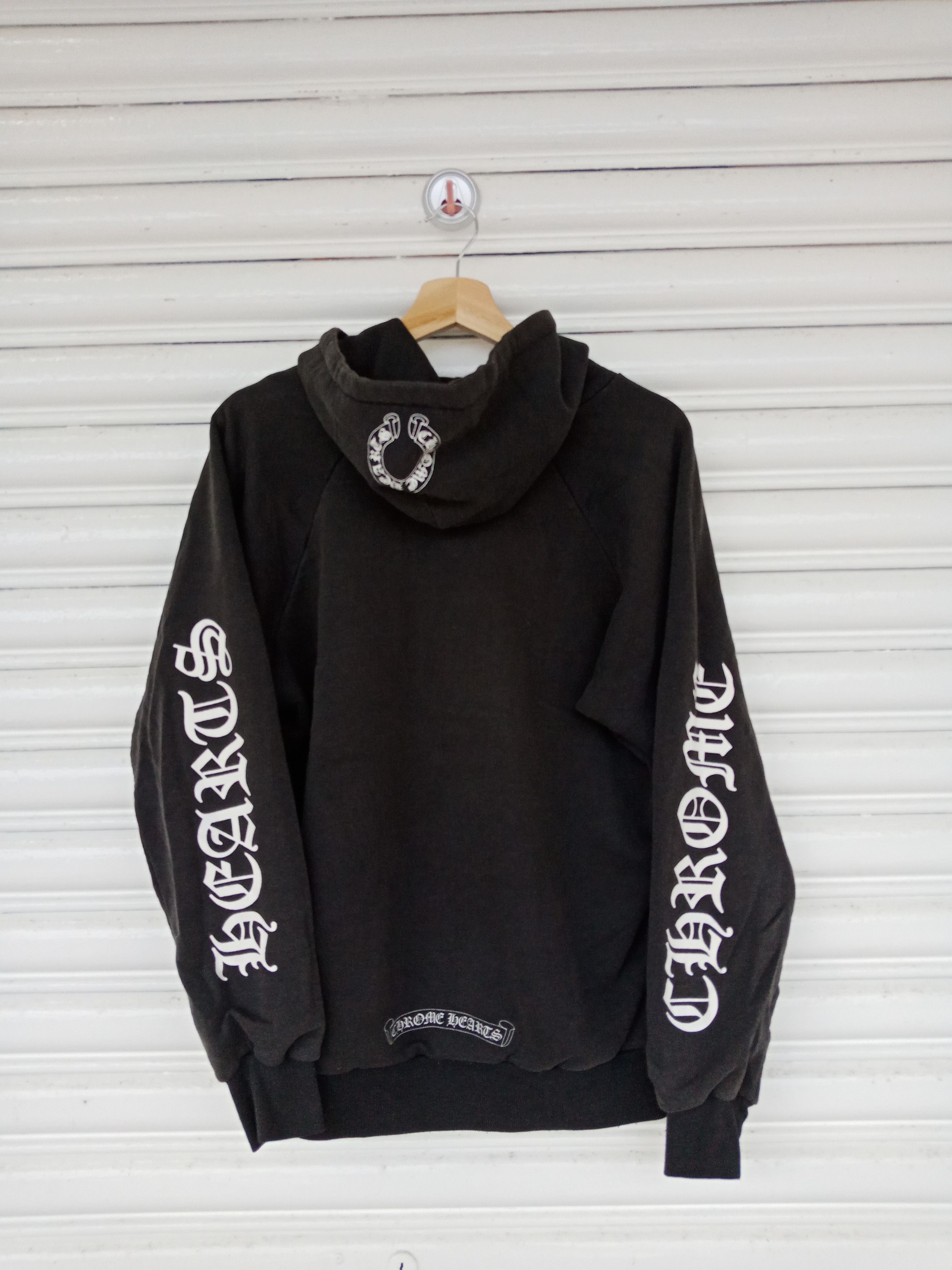 Hearts Chrome Hearts Spell Out Big Logo Hoodie Made In Usa T-Shirts, Sweatshirt | PodTeesHub.com