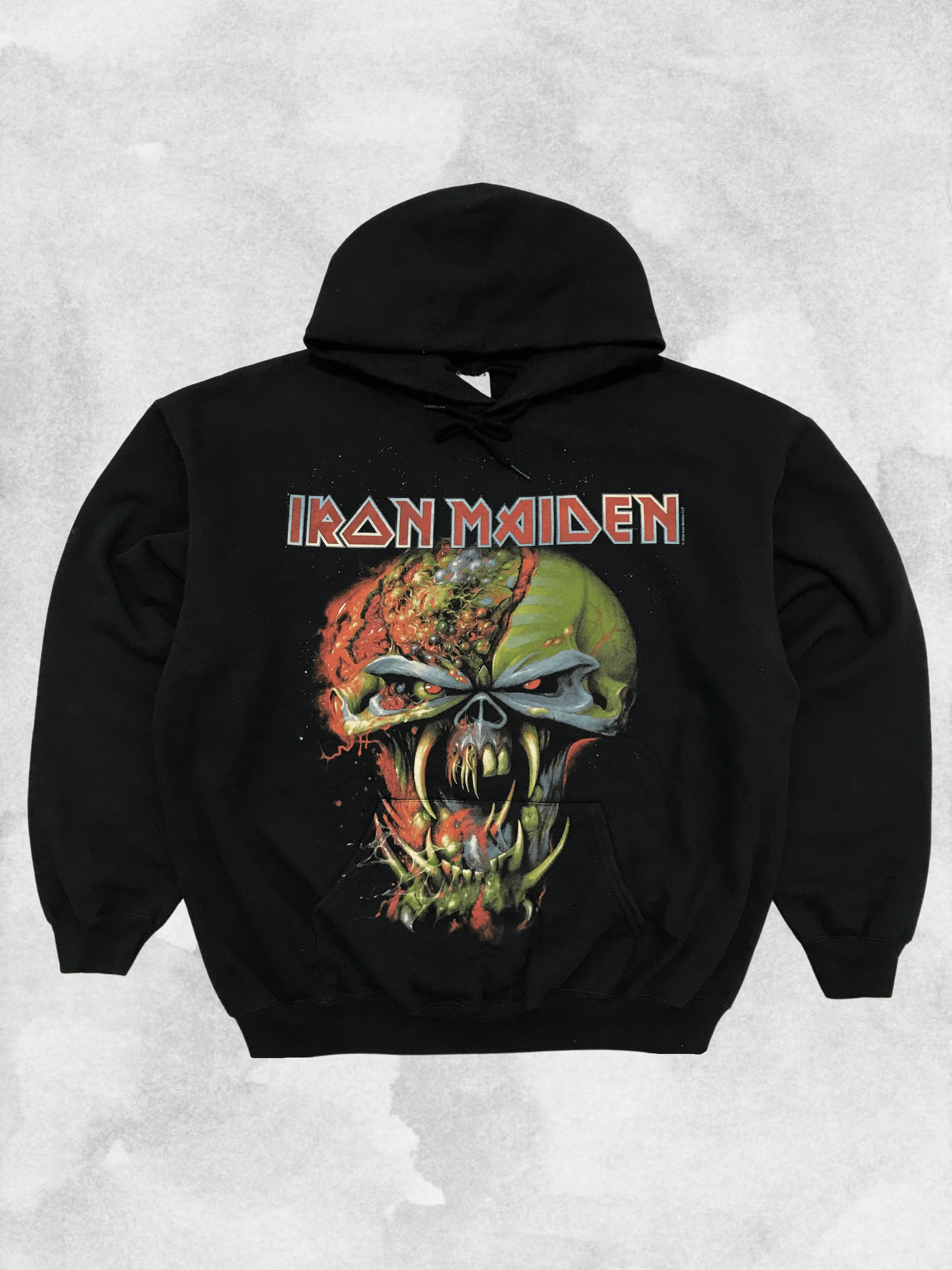 Iron Maiden X Vintage Iron Maiden Vintage Hoodie Metal Y2k Tour Rock Streetwear T-Shirts, Sweatshirt | PodTeesHub.com