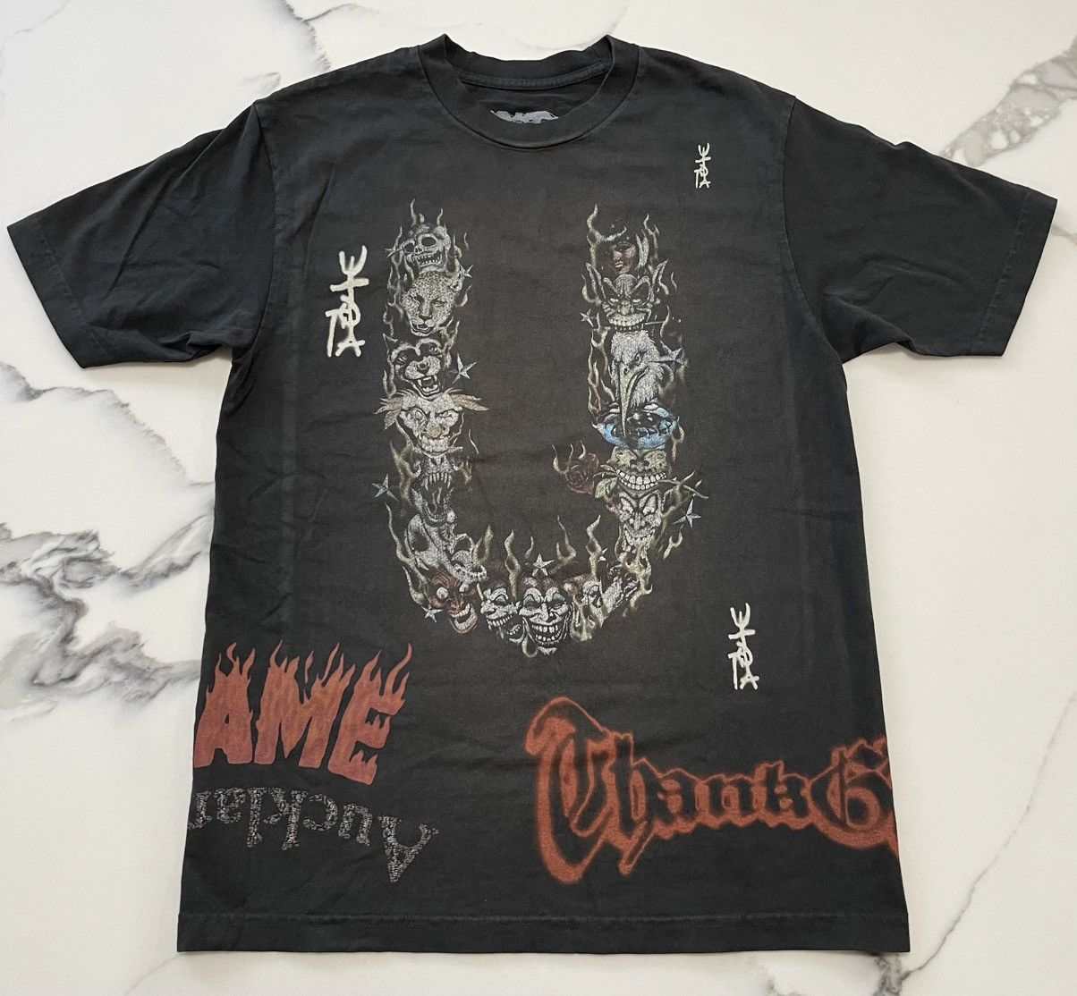 Scott Travis Scott Utopia Tour Merch I Saw Utopia Shirt Sz M New Hoodie, Sweatshirt | PodTeesHub.com