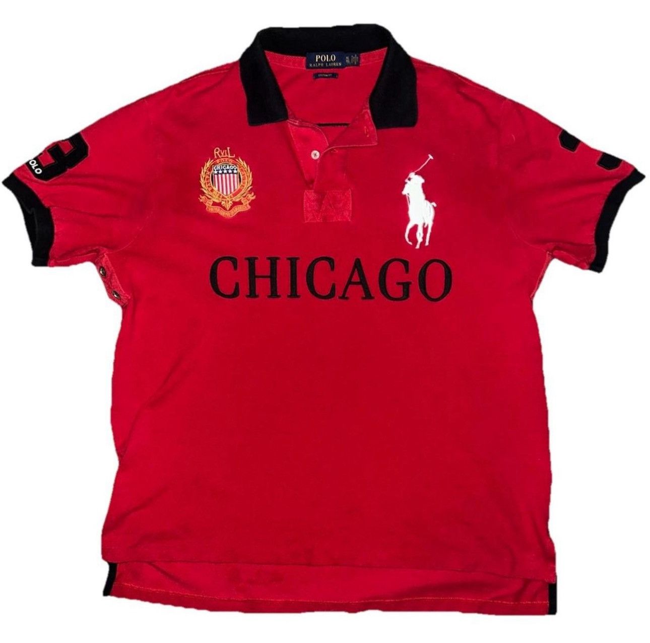 Polo Ralph Lauren Vintage Grail Chicago Big Pony Polo Ralph Lauren Shirt Hoodie, Sweatshirt | PodTeesHub.com
