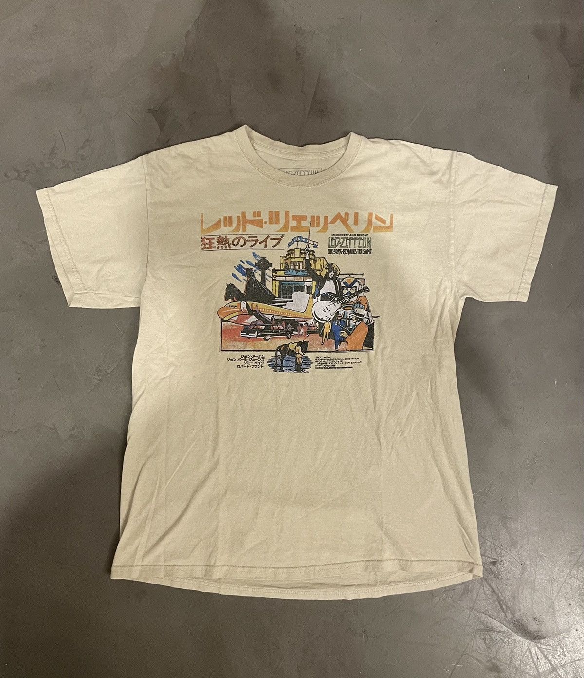 Vintage Led Zeppelin Tour T Shirt Hoodie, Sweatshirt | PodTeesHub.com