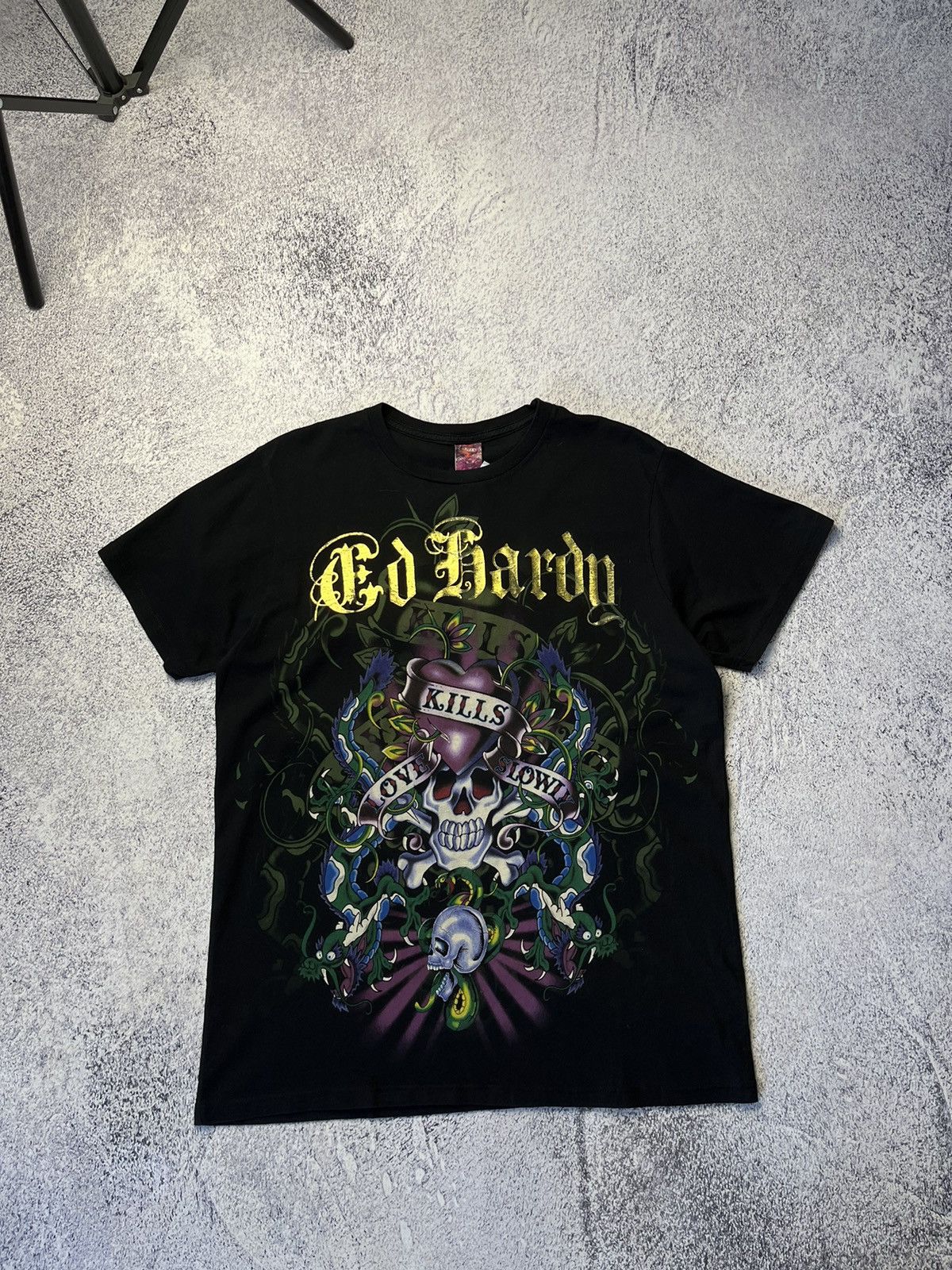 Christian Audigier Vintage Ed Hardy Usa Rare Y2k T-Shirts, Hoodie, Sweatshirt