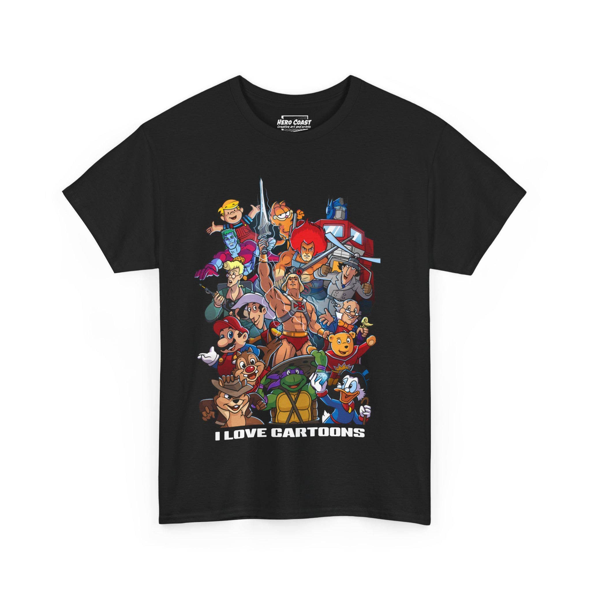 Classic Cartoon Tv Show Nostalgia Tee Hoodie, Sweatshirt | PodTeesHub.com