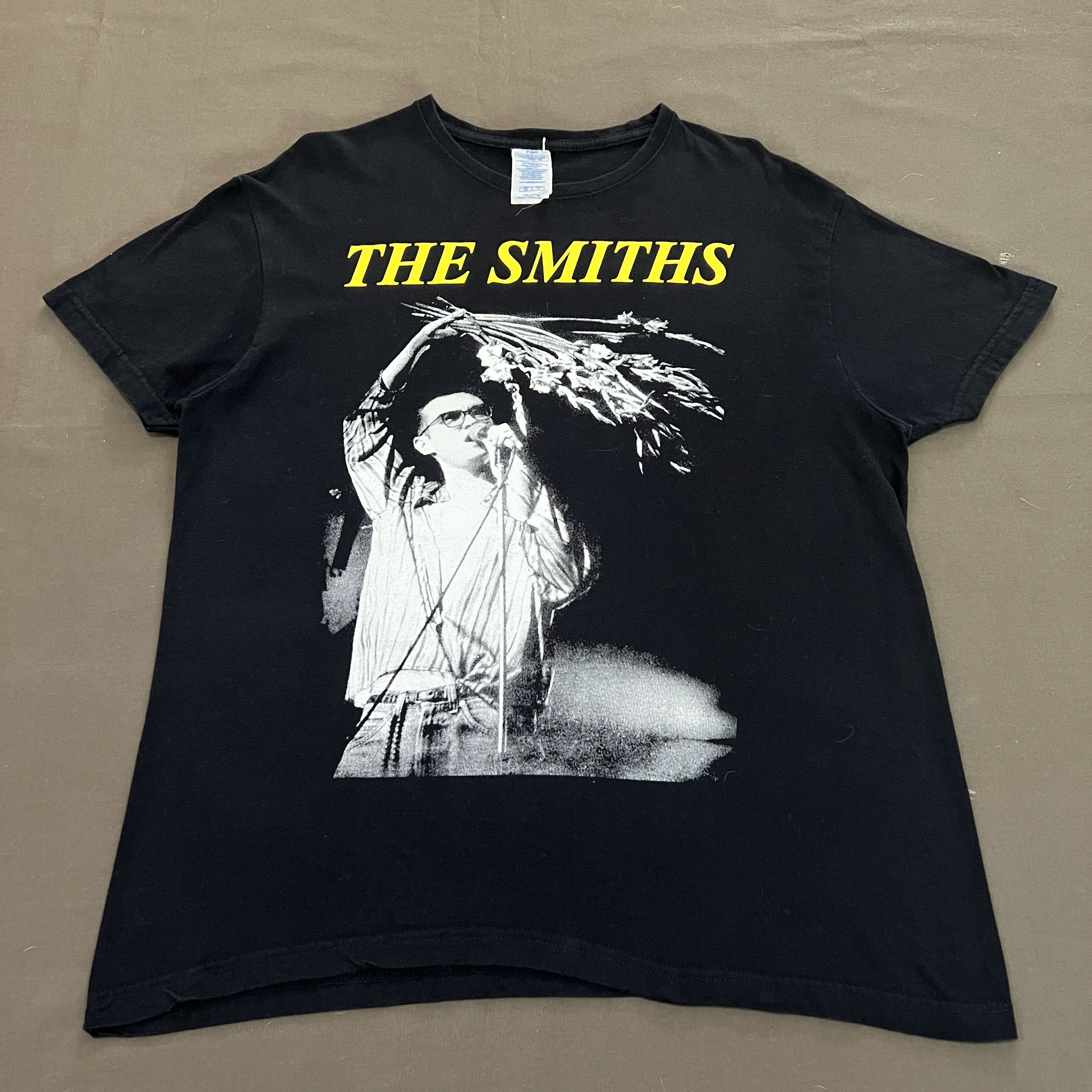 The Smiths X Vintage Vintage Y2k The Smiths Morrissey Promo Tee Alternative Rock Hoodie, Sweatshirt | PodTeesHub.com