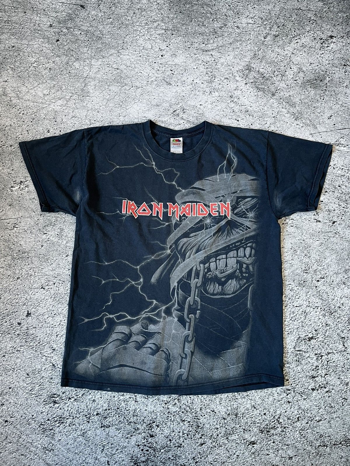 Iron Maiden X Vintage Vintage 2008 Iron Maiden All Over Print T Shirt Hoodie, Sweatshirt | PodTeesHub.com