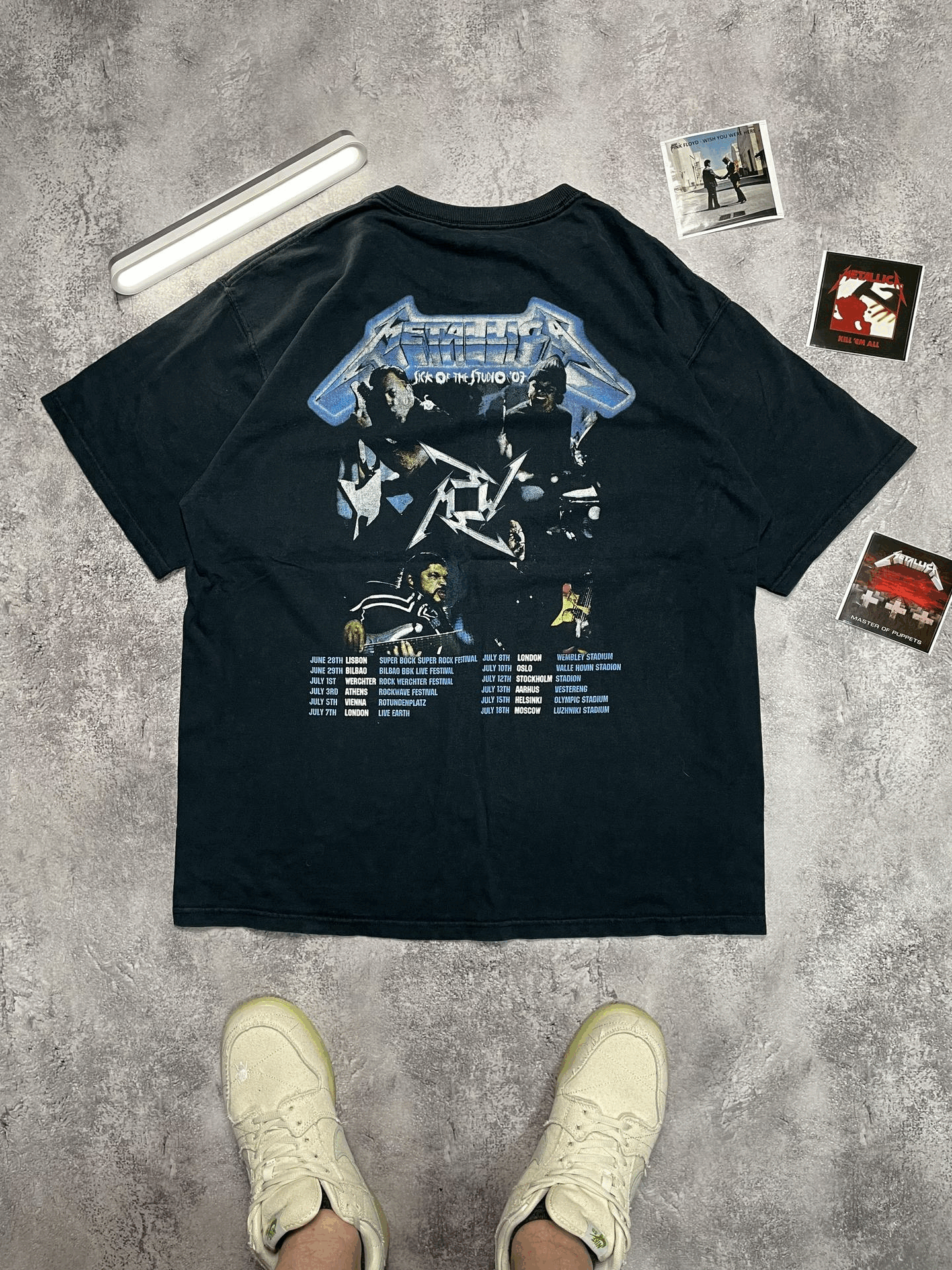 Vintage Metallica Sick Of The Studio Band T Shirt Hoodie, Sweatshirt | PodTeesHub.com