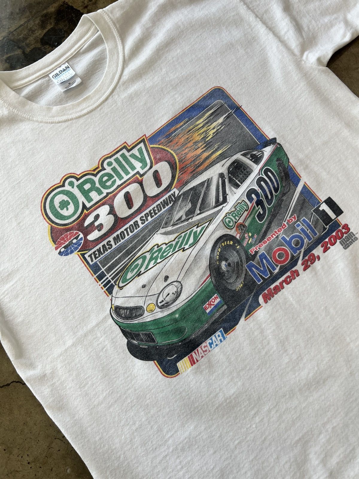 Vintage Nascar 2003 O Reilly 300 Tee Sz Xl Hoodie, Sweatshirt | PodTeesHub.com